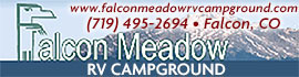 Ad for Falcon Meadow RV Campground