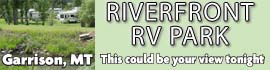 Ad for Riverfront RV Park