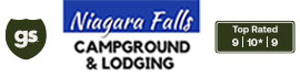 Ad for Niagara Falls Campground & Lodging