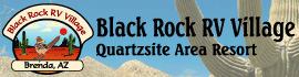 Ad for Black Rock RV Village