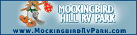 Ad for Mockingbird Hill RV Park