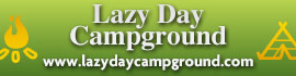 Ad for Lazy Day Campground