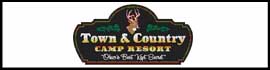 Ad for Town & Country Camp Resort