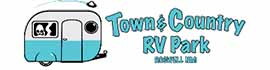 Ad for Town & Country RV Park