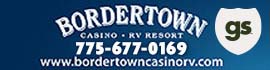 Ad for Bordertown Casino & RV Resort