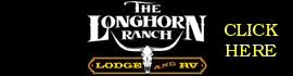 Ad for The Longhorn Ranch Lodge and RV Resort