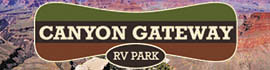 Ad for Canyon Gateway Grand Canyon RV Park & Glamping