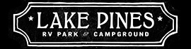 Ad for Lake Pines RV Park & Campground