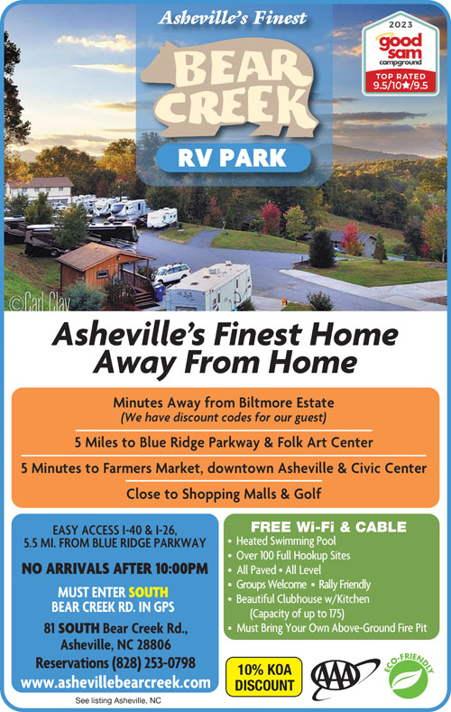 Asheville North Carolina RV Parks Asheville Campgrounds RV