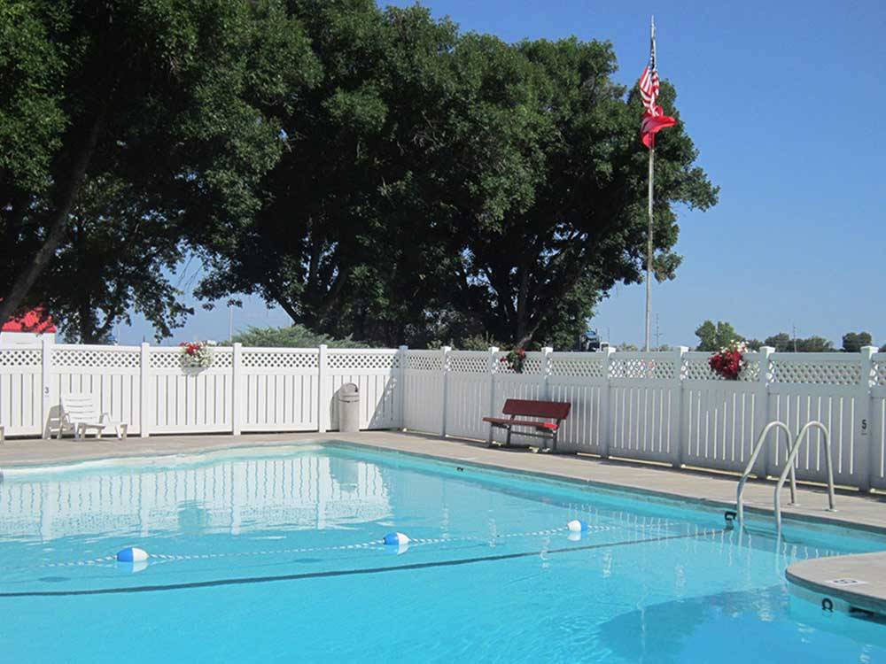 Swimming pool with lodging at HOLIDAY RV PARK & CAMPGROUND