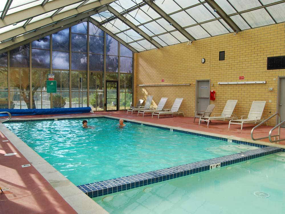 Indoor pool at THOUSAND TRAILS SEASIDE