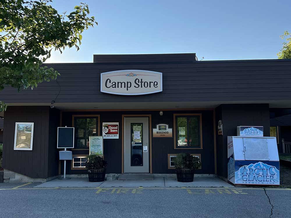 Entrance to Camp Store at SOARING EAGLE HIDEAWAY RV PARK