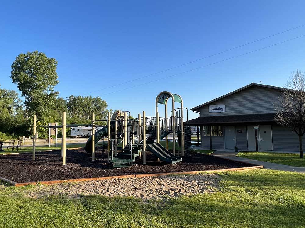 Playground for children at SOARING EAGLE HIDEAWAY RV PARK