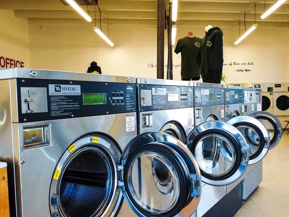 The laundry facilities at VALLEY VIEW RV PARK