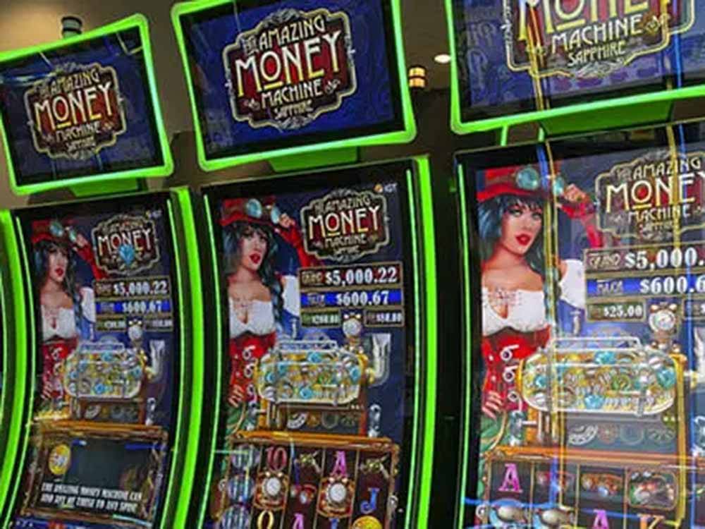 The Amazing Money Machine video poker machines at 12 TRIBES OMAK CASINO HOTEL & RV PARK