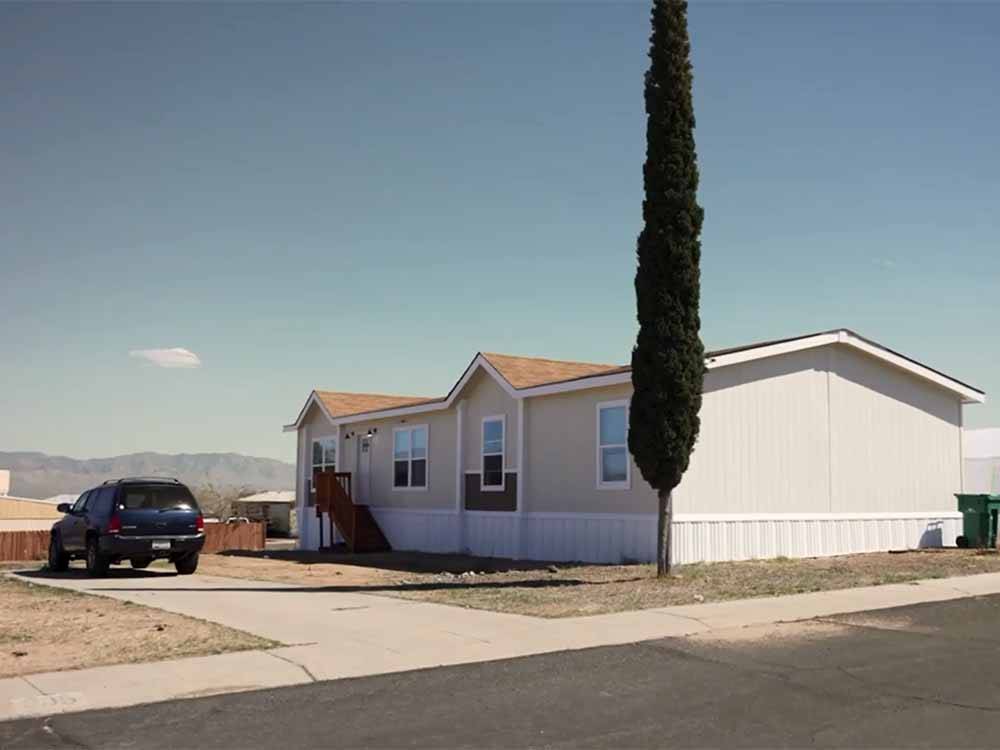 A newer manufactured home at RANCHO SAN MANUEL MOBILE HOME & RV PARK