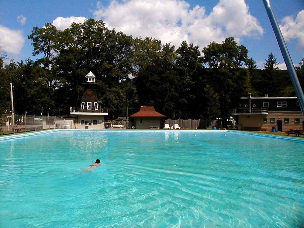 Swimming pool at campground at ECHO VALLEY CAMPGROUND