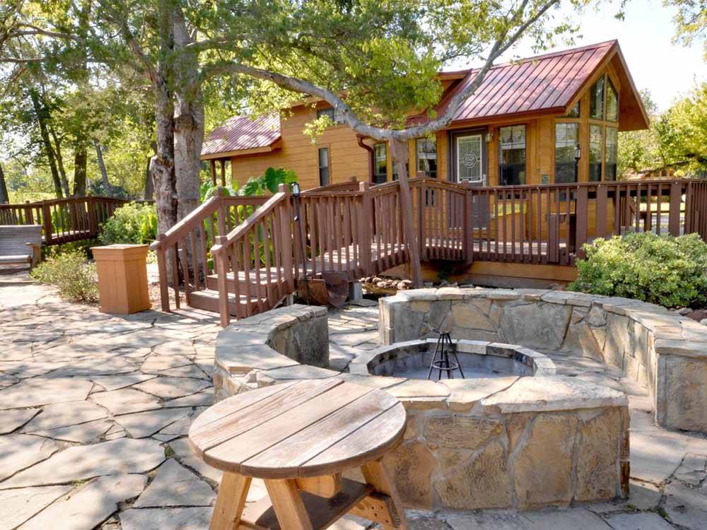 One of the rental cottages at MILL CREEK RANCH RESORT