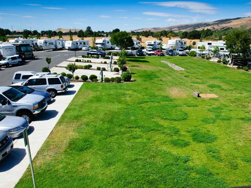 Trailers camping at COYOTE VALLEY RV RESORT