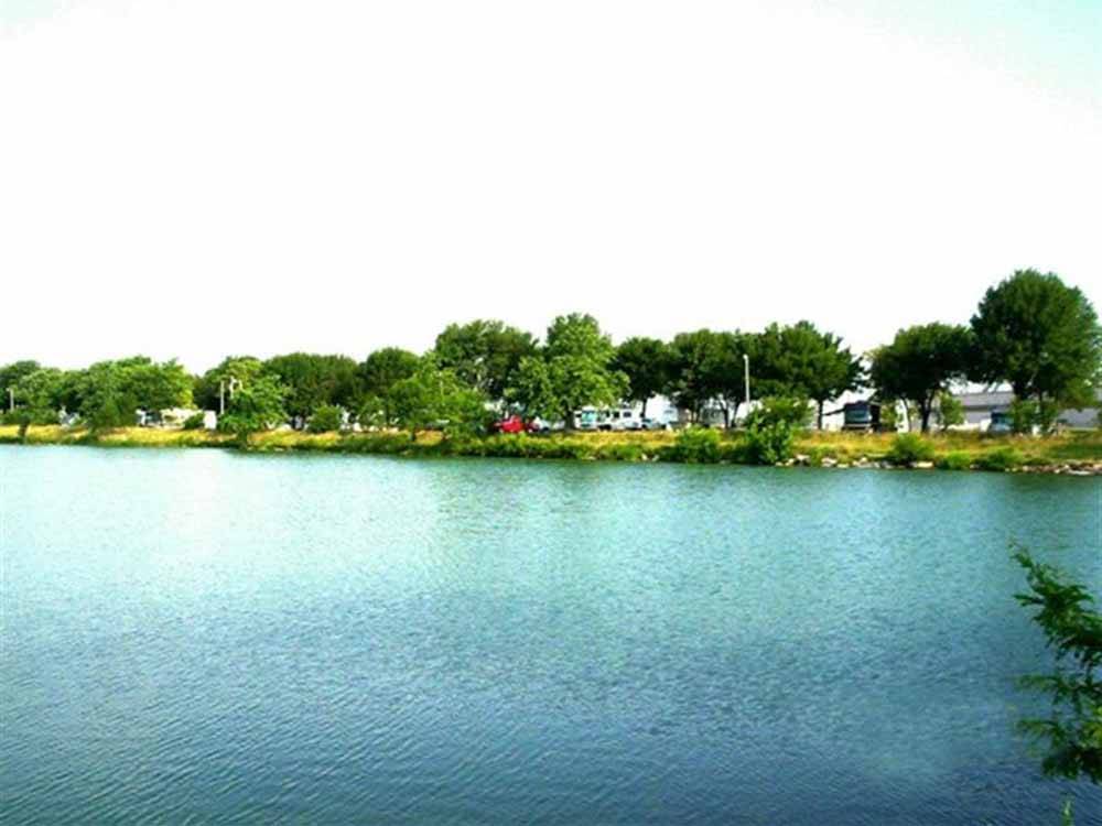 RVs camping at D W LAKE RV PARK