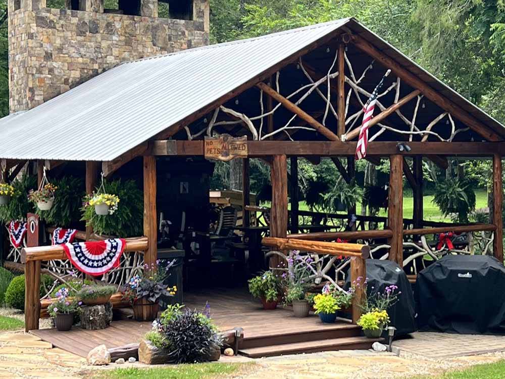 The front of the office building at FRANKLIN RV PARK & CAMPGROUND