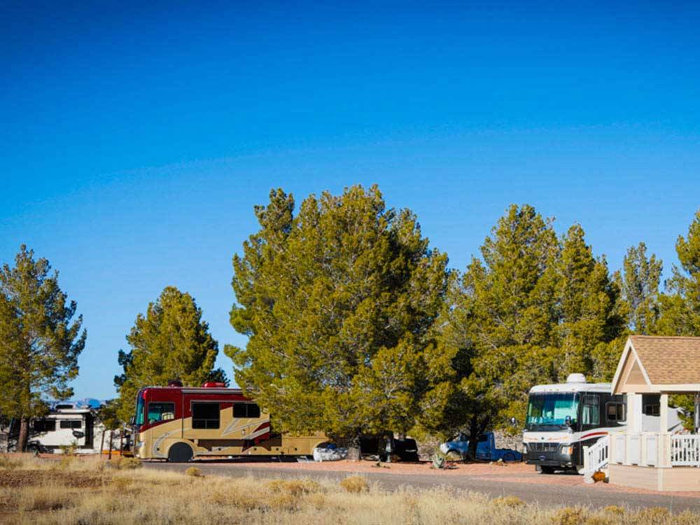 RVs camping at THOUSAND TRAILS VERDE VALLEY