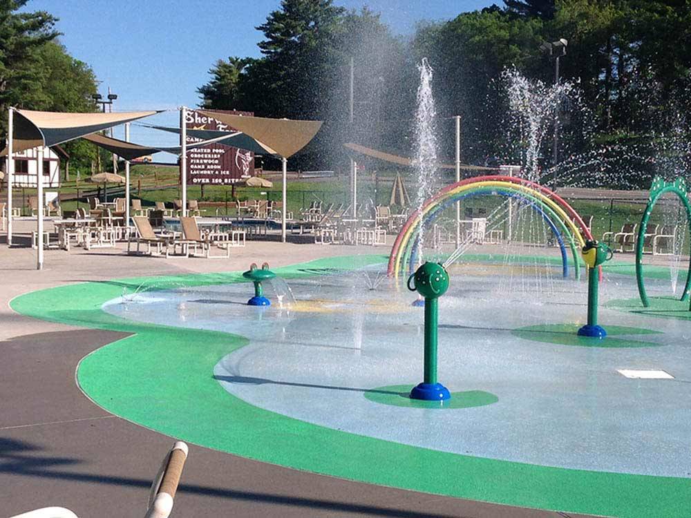 Waterpark at SHERWOOD FOREST CAMPING & RV PARK