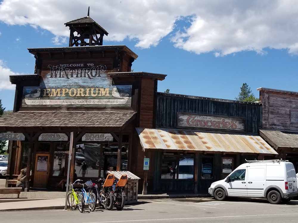 The Winthrop Emporium nearby at RIVERBEND RV PARK OF TWISP