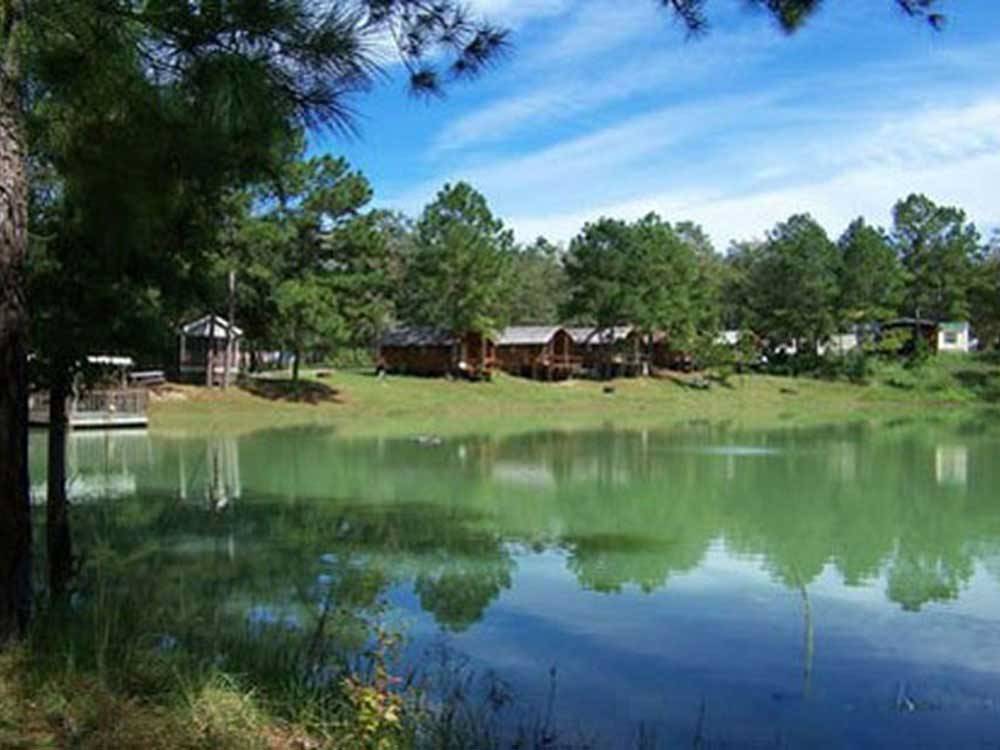 Lodging on the water at TALLAHASSEE EAST CAMPGROUND