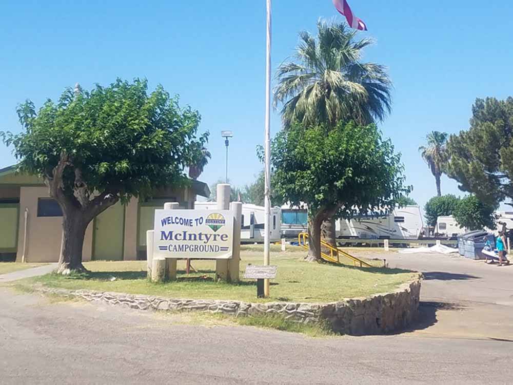 The front entrance sign at DESTINY RV RESORTS-MCINTYRE