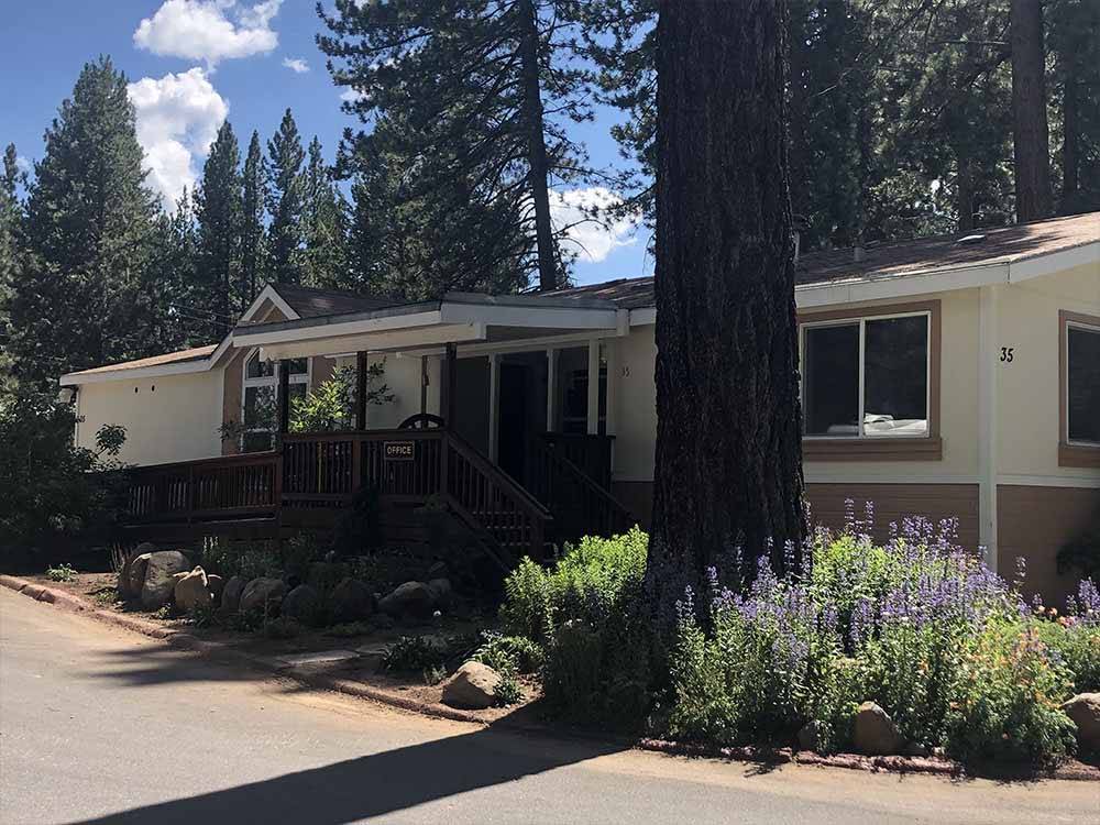 One of the buildings at COACHLAND RV RESORT / VILLAGE CAMP TRUCKEE
