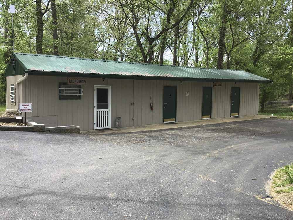 The laundromat building at COOPER CREEK RESORT & CAMPGROUND