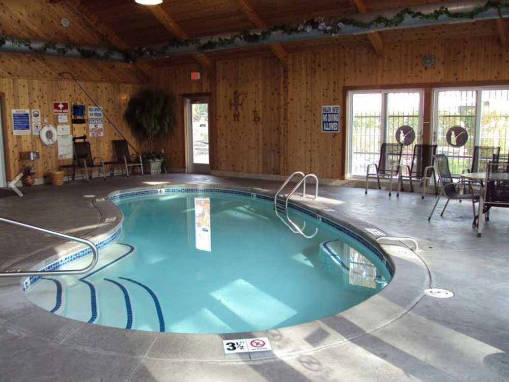 Indoor pool at PONCHO'S POND