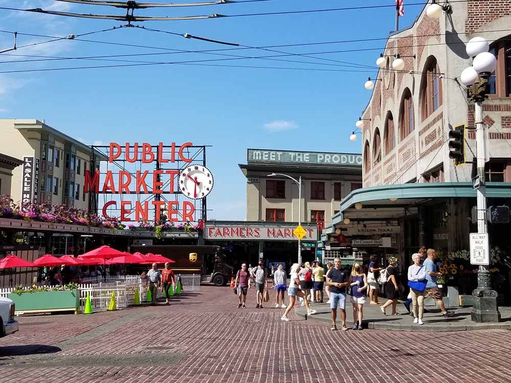 Public Market Center in Seattle at LAKE PLEASANT RV PARK