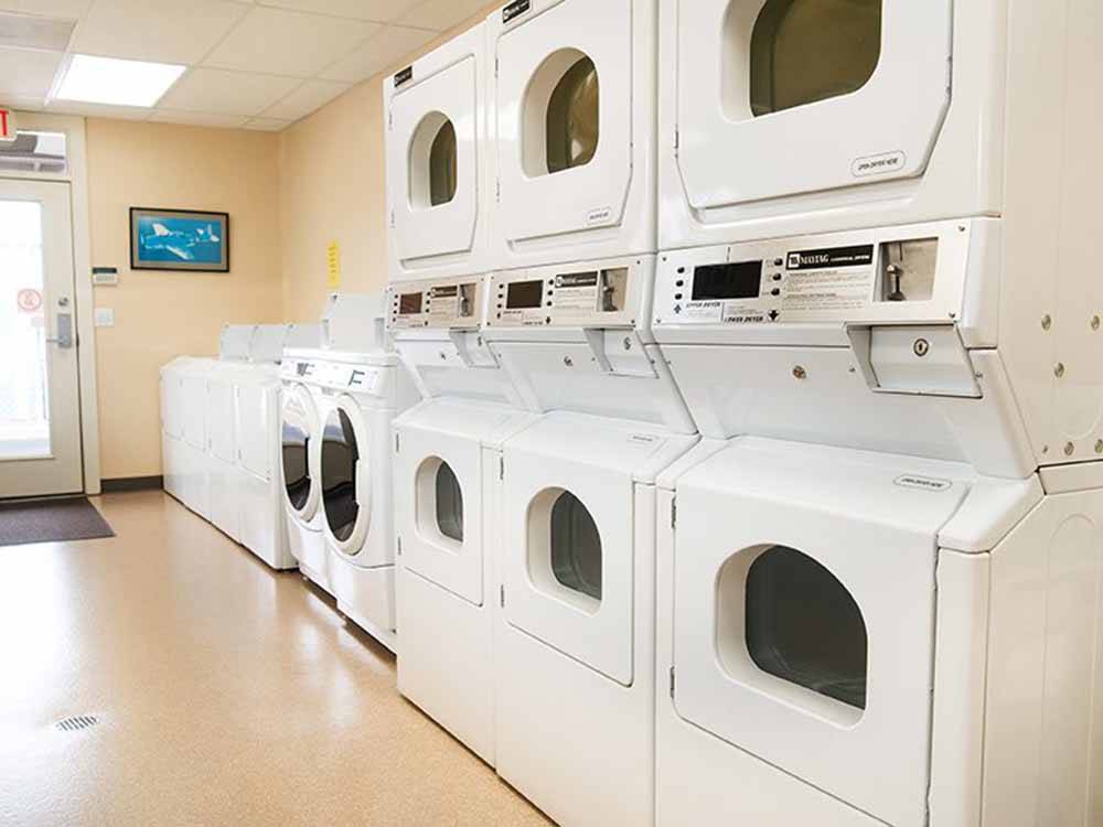The washers and dryers at PHOENIX RV PARK