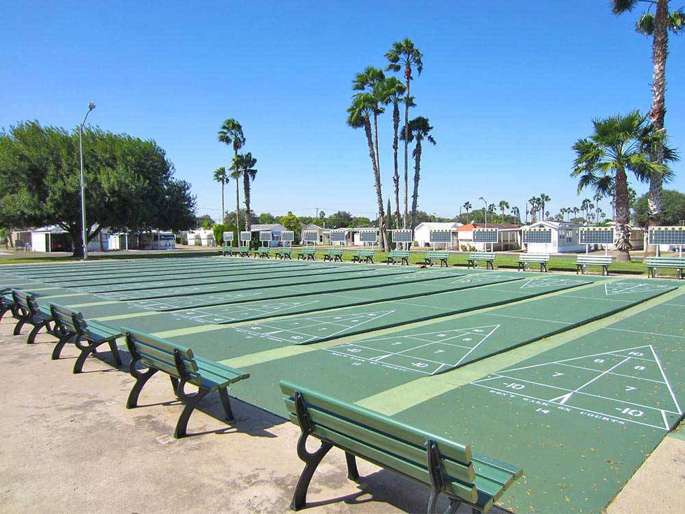 Shuffleboard courts at ENCORE COUNTRY SUNSHINE