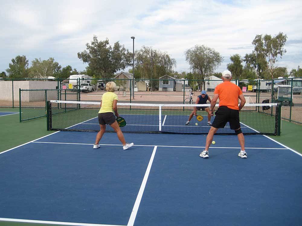 Tennis courts at ENCORE FIESTA GRANDE