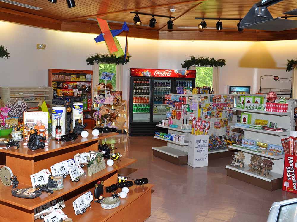 Inside of the general store at THE VILLAGES AT TURNING STONE RV PARK