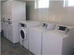 Washing machines for your laundry at RALEIGH OAKS RV RESORT & COTTAGES - thumbnail
