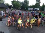 A bunch of people on their bikes at CEDARLANE RV RESORT - thumbnail