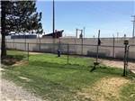 The fenced in pet area at SNAKE RIVER RV PARK AND CAMPGROUND - thumbnail