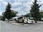 Class A parked on-site at PONDEROSA CAMPGROUND - thumbnail