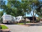 Two white trailers and one large motorhome at GRAND JUNCTION KOA - thumbnail