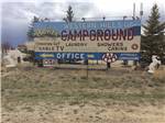The billboard at the front at WESTERN HILLS CAMPGROUND - thumbnail