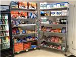 Snacks and RV supplies in the general store at CALDWELL CAMPGROUND & RV PARK - thumbnail