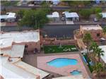 An aerial view of the swimming pool at PICACHO PEAK RV RESORT - thumbnail