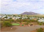 An aerial view of a putting green at PICACHO PEAK RV RESORT - thumbnail