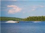 Jet skis on the lake at PATTEN POND CAMPING RESORT - thumbnail