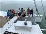 People sitting on a boat at SEVEN OAKS RESORT - thumbnail