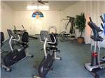 Inside of the exercise room at DESERT SHADOWS RV RESORT - thumbnail